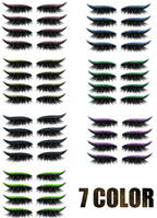 Self-Adhesive Waterproof Glitter Eyelash Sticker (4 Pairs)